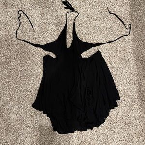 Free People Strappy Low Back Mini Dress